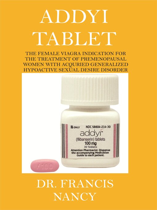 Title details for ADDYI TABLET by Francis Nancy - Available